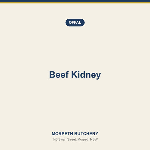 Beef Kidney — Morpeth Butchery