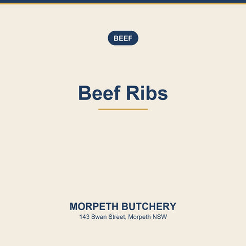 Beef Ribs — Morpeth Butchery