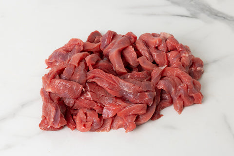 Beef stir fry strips