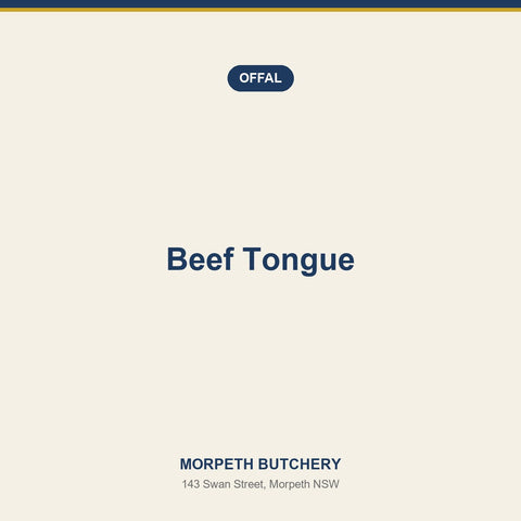 Beef Tongue — Morpeth Butchery