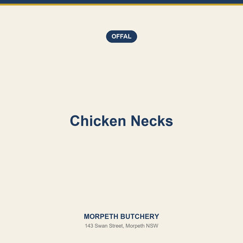 Chicken Necks — Morpeth Butchery