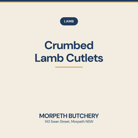 Crumbed Lamb Cutlets — Morpeth Butchery