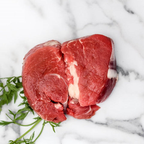 eye fillet sliced