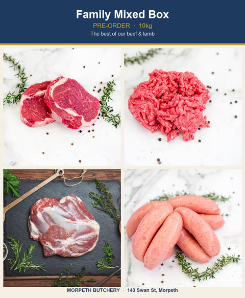Family Mixed Box (10kg) — Morpeth Butchery