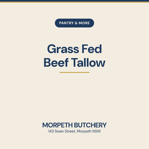 Grass Fed Beef Tallow — Morpeth Butchery