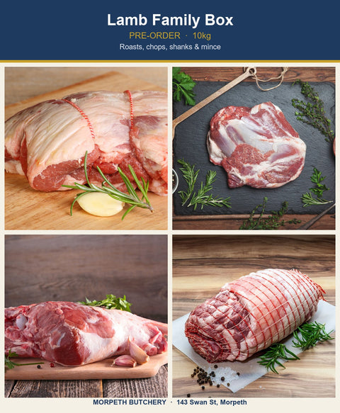 Lamb Family Box (10kg) — Morpeth Butchery