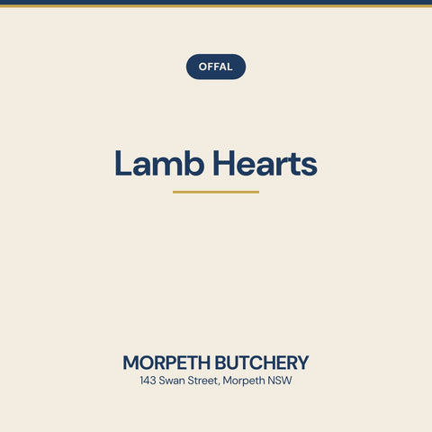 Lamb Hearts — Morpeth Butchery