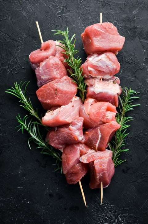 lamb honey mint kebabs