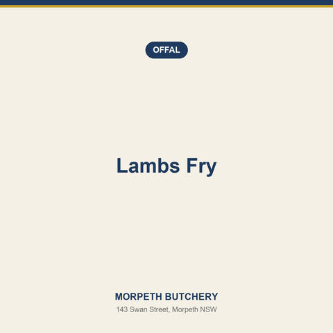 Lambs Fry — Morpeth Butchery