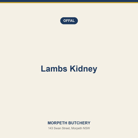 Lambs Kidney — Morpeth Butchery