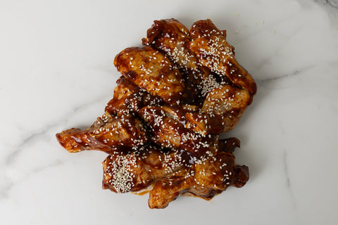 Marinated chicken nibbles