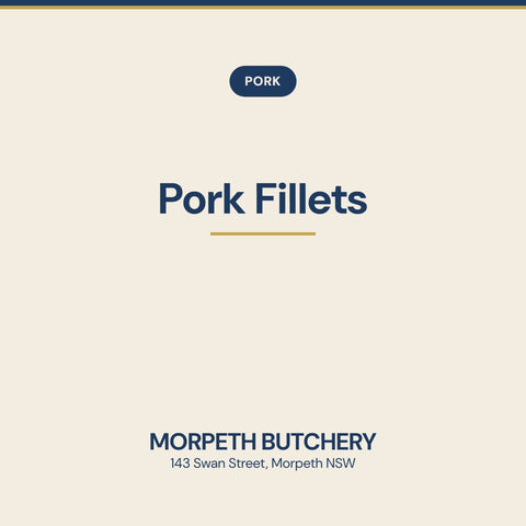 Pork Fillets — Morpeth Butchery
