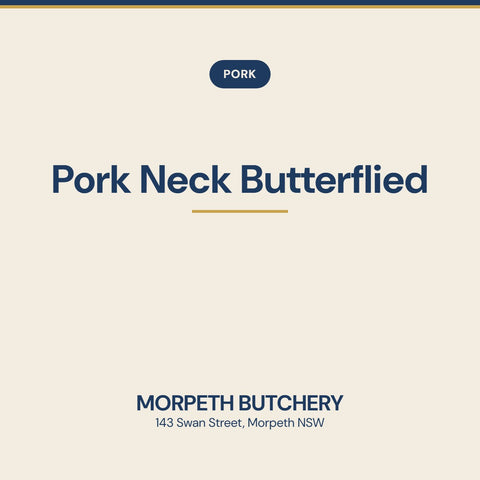 Pork Neck Butterflied — Morpeth Butchery